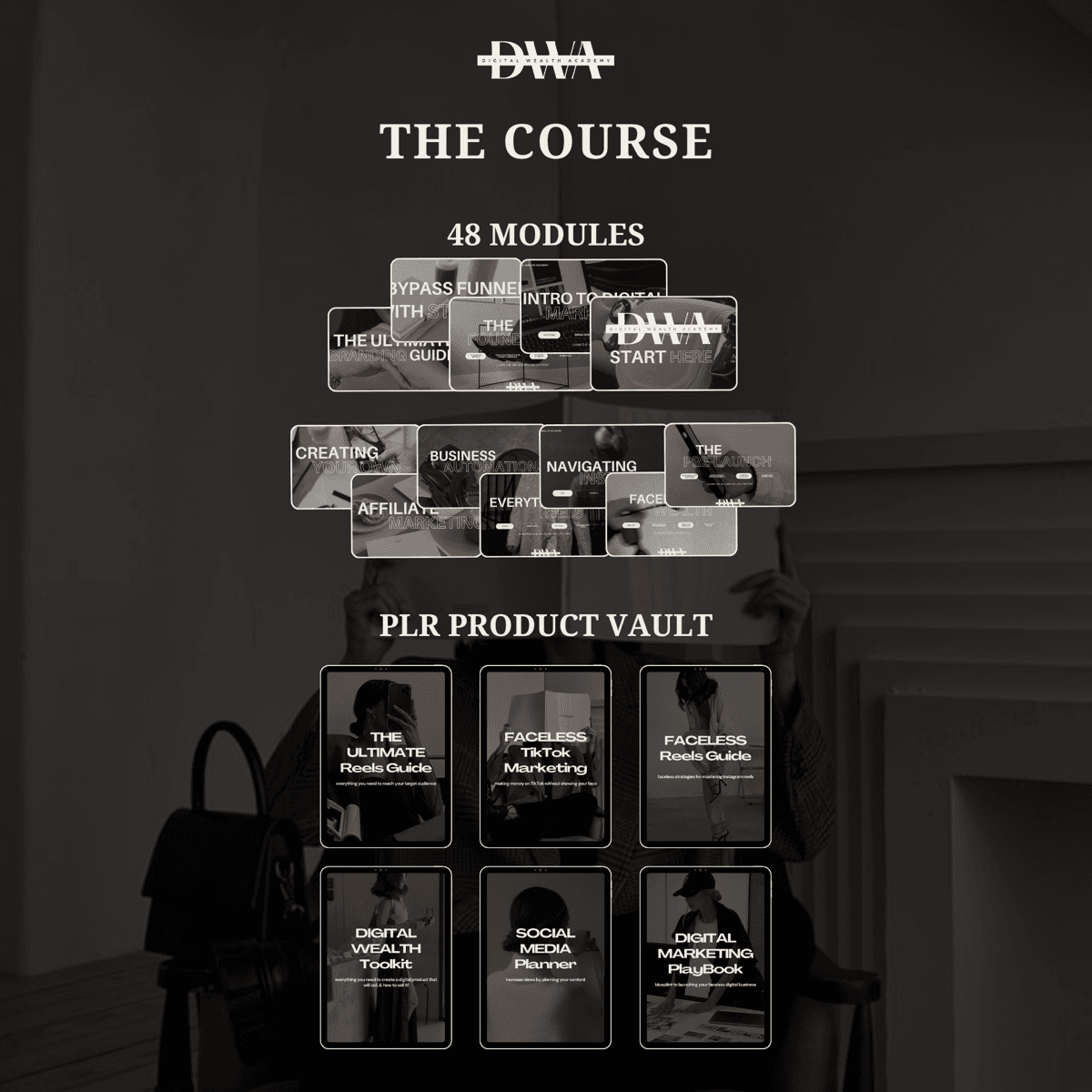 DWA Course — 48 Modules & PLR Product Vault