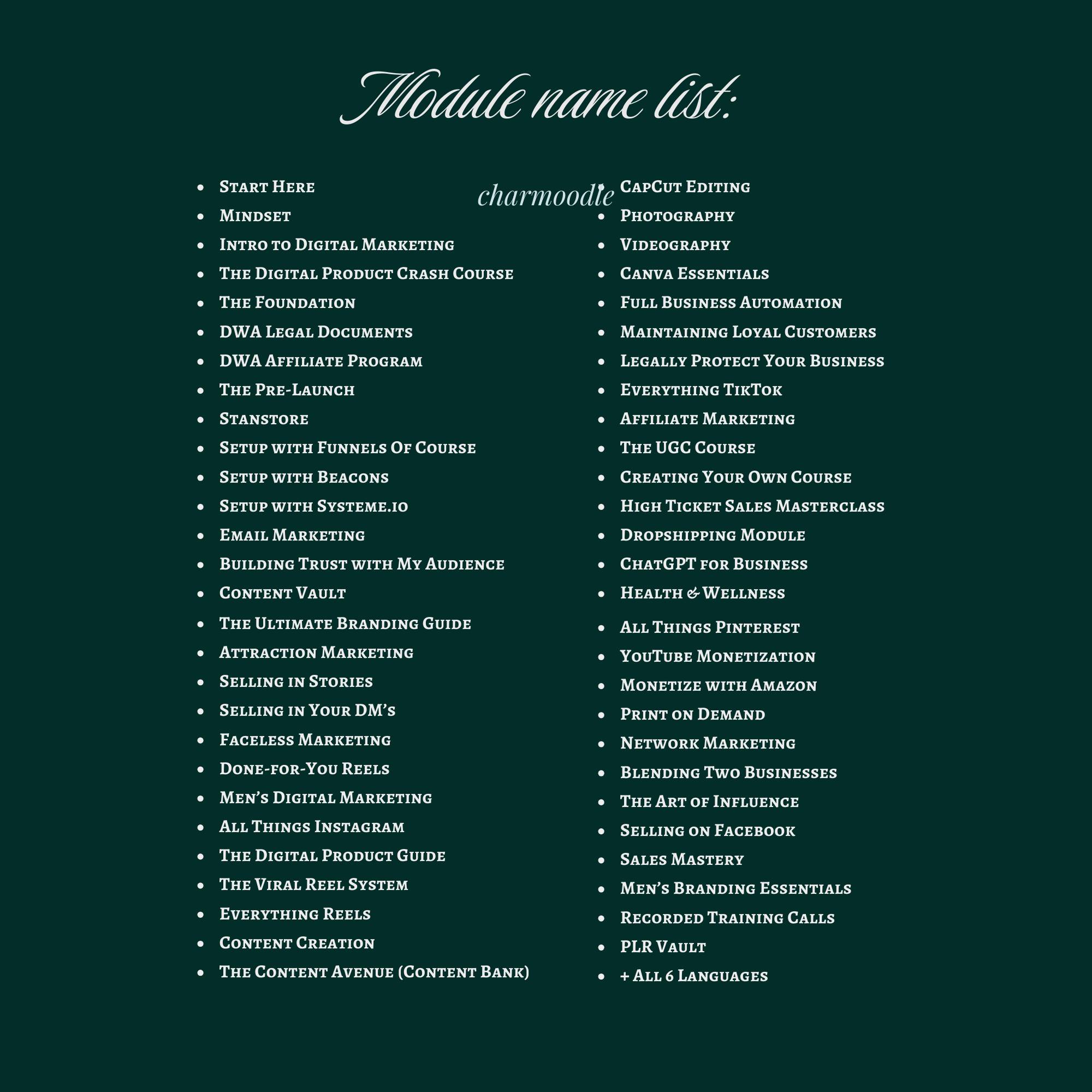 Digital Wealth Academy with Affiliate DWA 3.0 Full Course