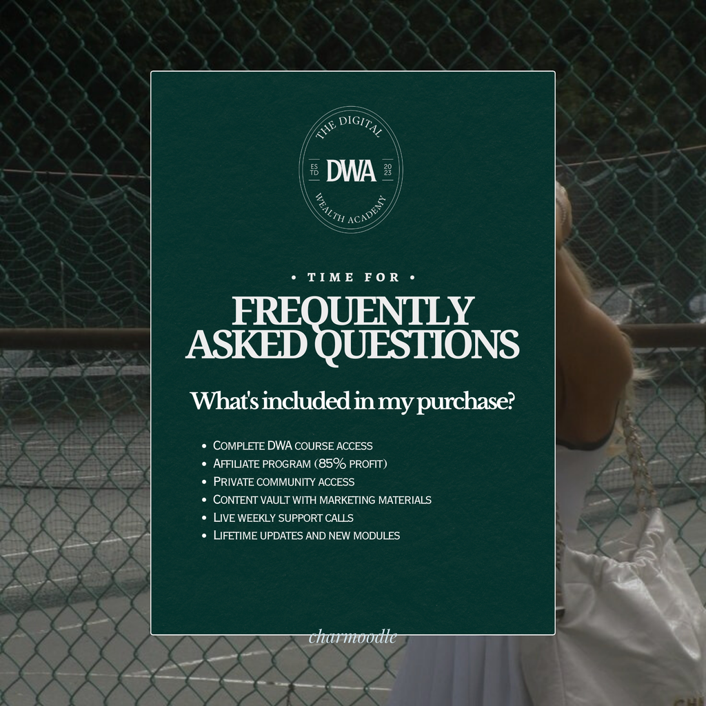 Digital Wealth Academy with Affiliate DWA 3.0 Full Course