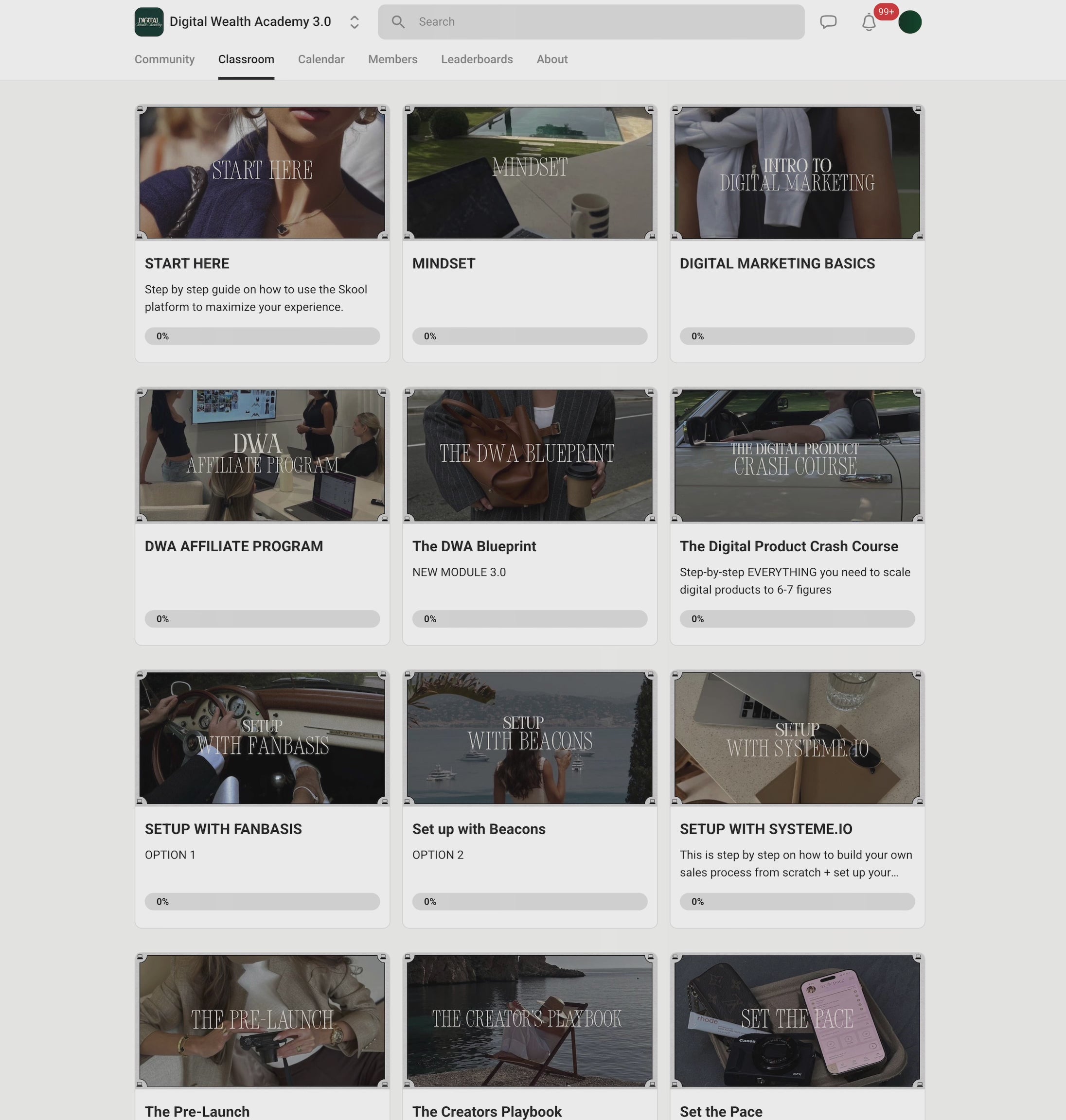 Digital Wealth Academy with Affiliate DWA 3.0 Full Course